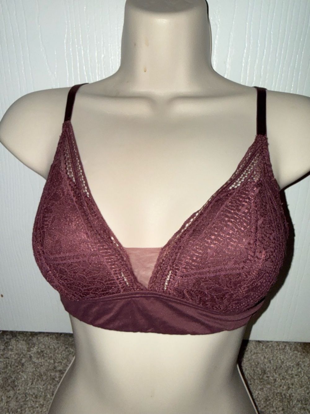 Auden Lace Bralette in Deep Mauve - Women's Intimates